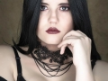 black hair